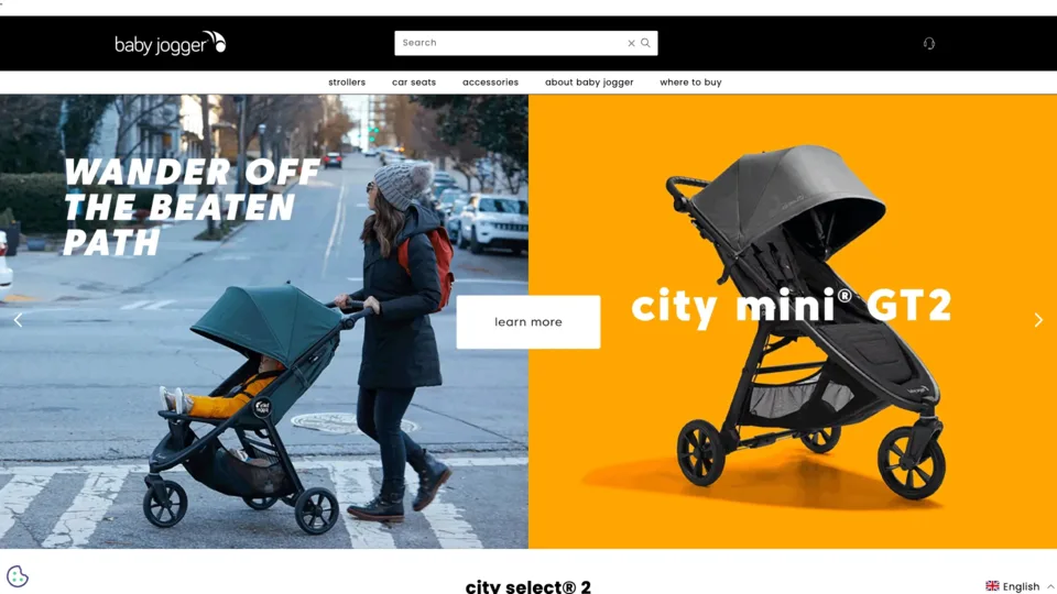 BabyJogger — Canadian Catalog Website