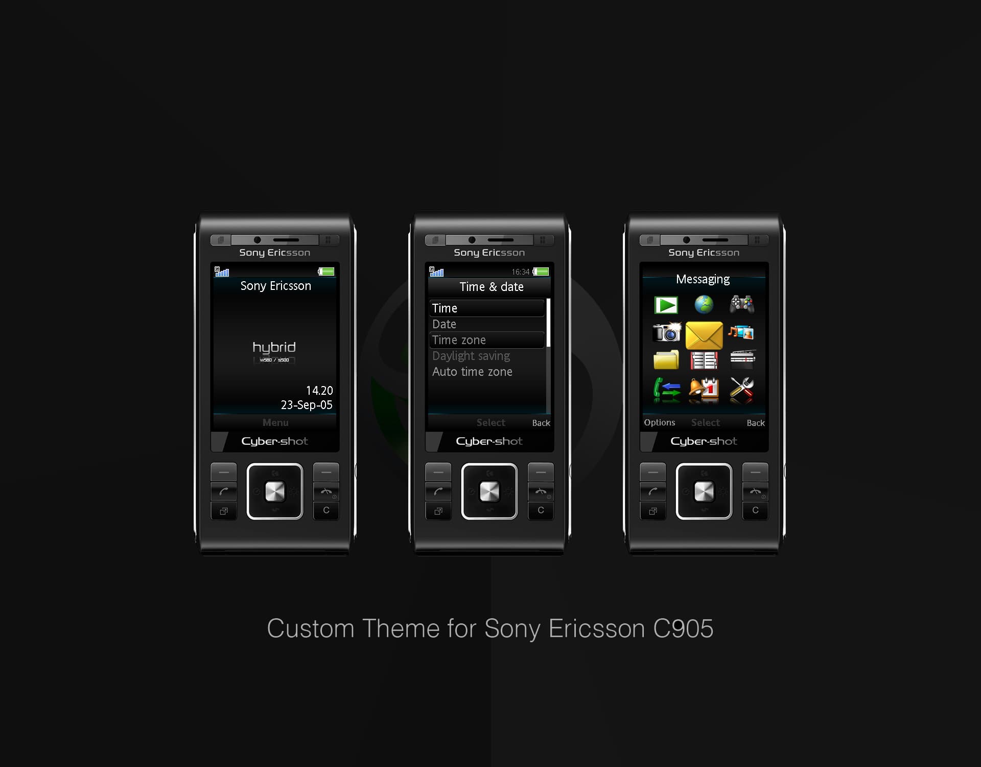 Web 1.0 Era — Sony Ericsson Phone Theme