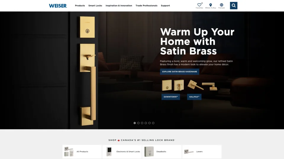 Weiser — Canadian Catalog Website