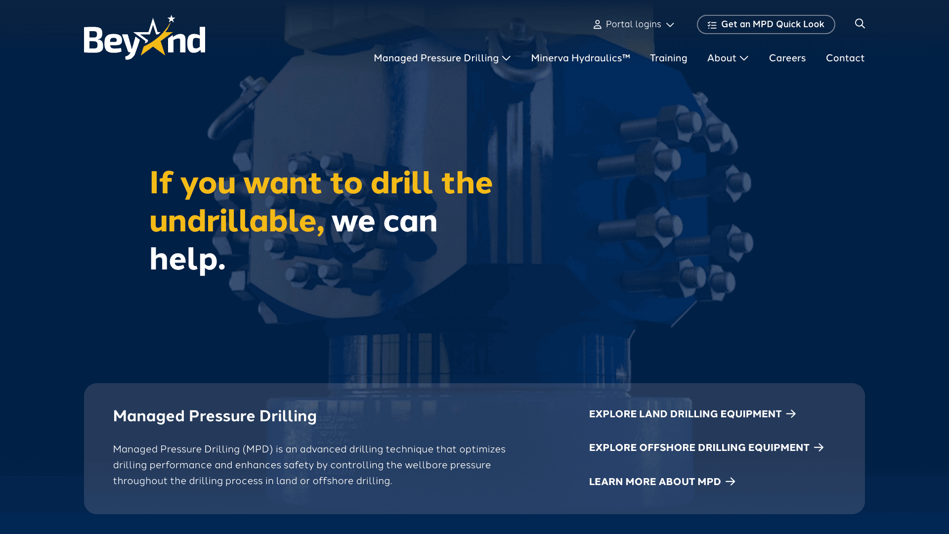 Beyond MPD - Webpage