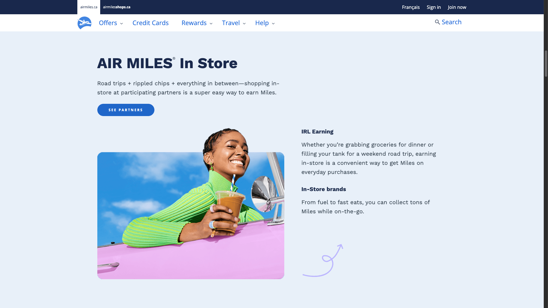Air Miles Landing Portal — How to Earn