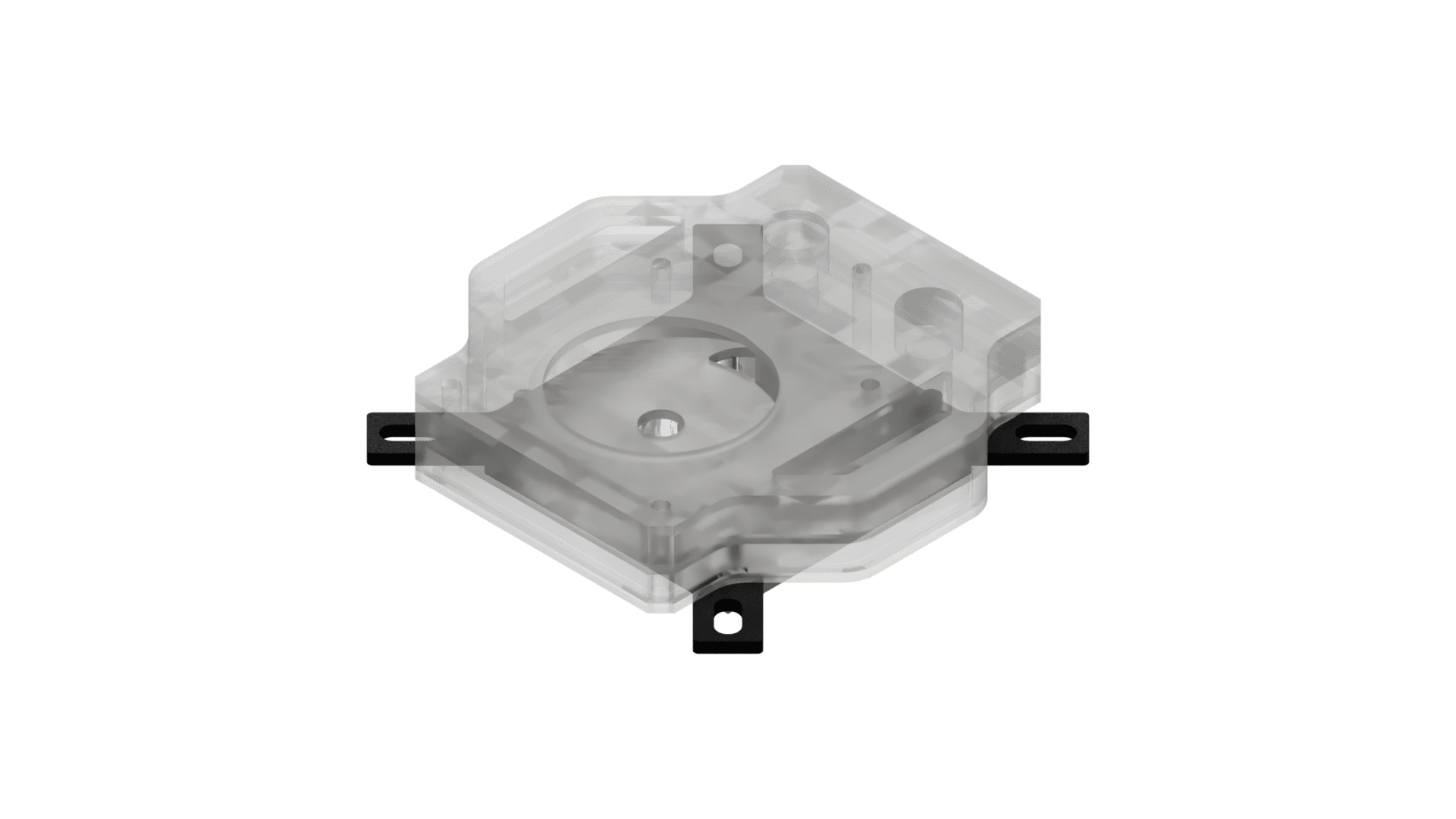 3D Modeling — EOS CPU Water Block with Pump