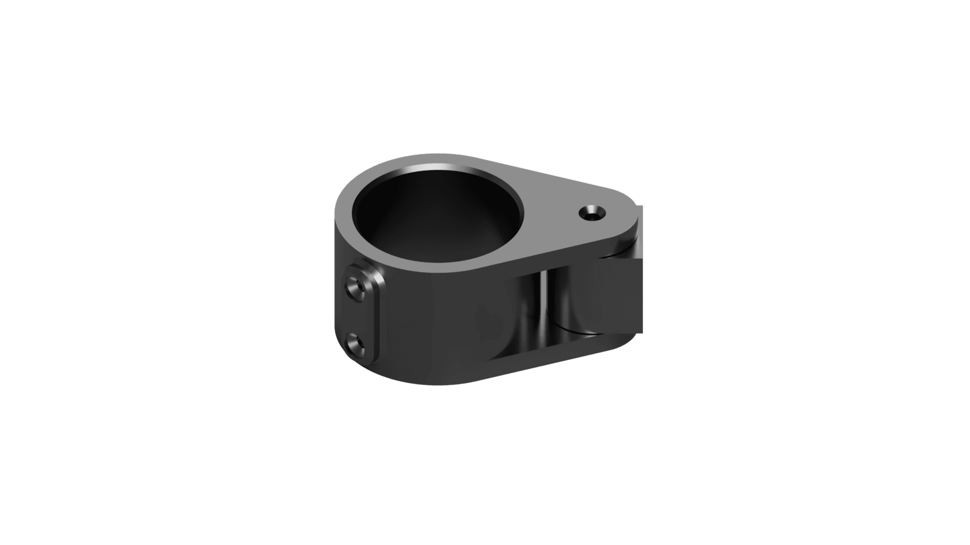 3D Modeling — Generic Mount for Vivo Desk Monitor Pole