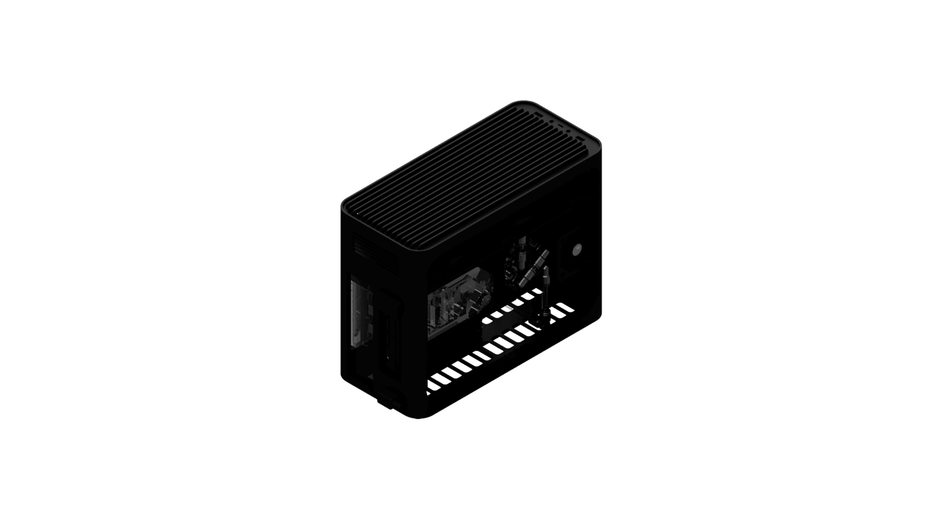 3D Modeling — Small Form Factor PC Build (Detail)