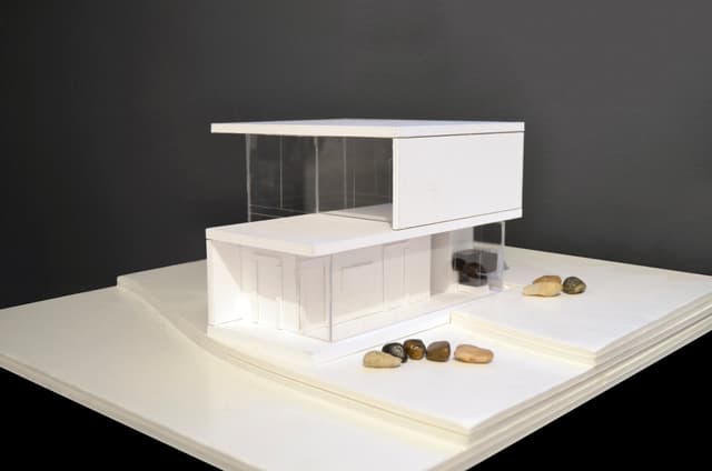Interior & Architecture Design — Modern Sculpture Gallery