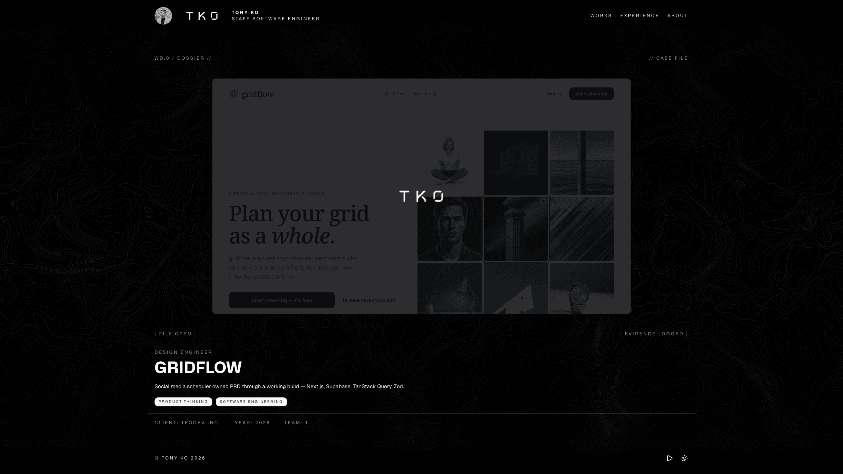 tko.dev — Project Dossier